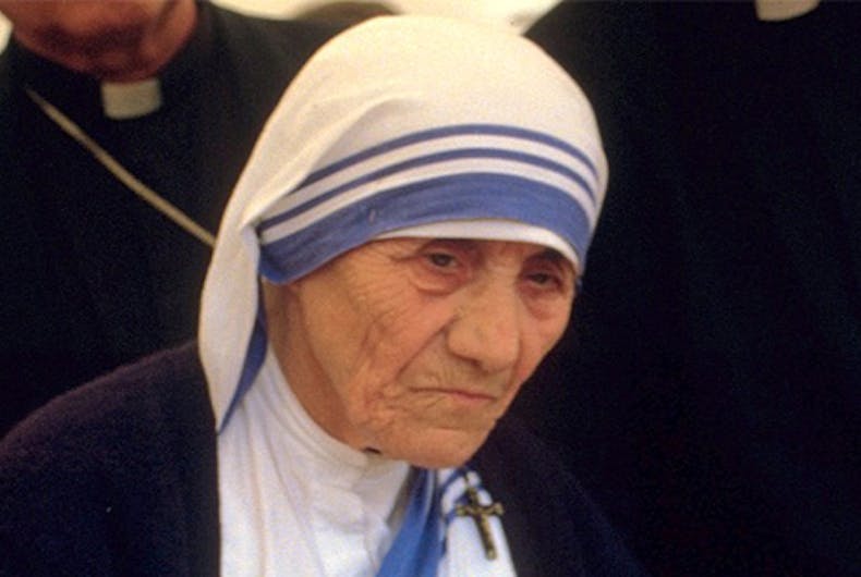 Where did newly sainted Mother Teresa stand on LGBT rights?
