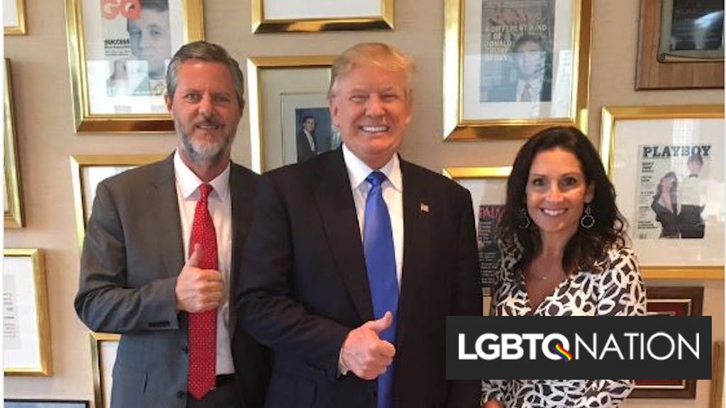 Jerry Falwell Jr blames his fall from grace on his wife / LGBTQ Nation