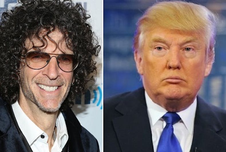 Does Howard Stern deserve some credit for sinking Donald Trump’s campaign?