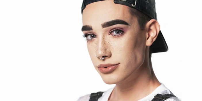 Gay High School Student With Viral Yearbook Photo Becomes New Face Of   James Charles Covergirl 702x351 