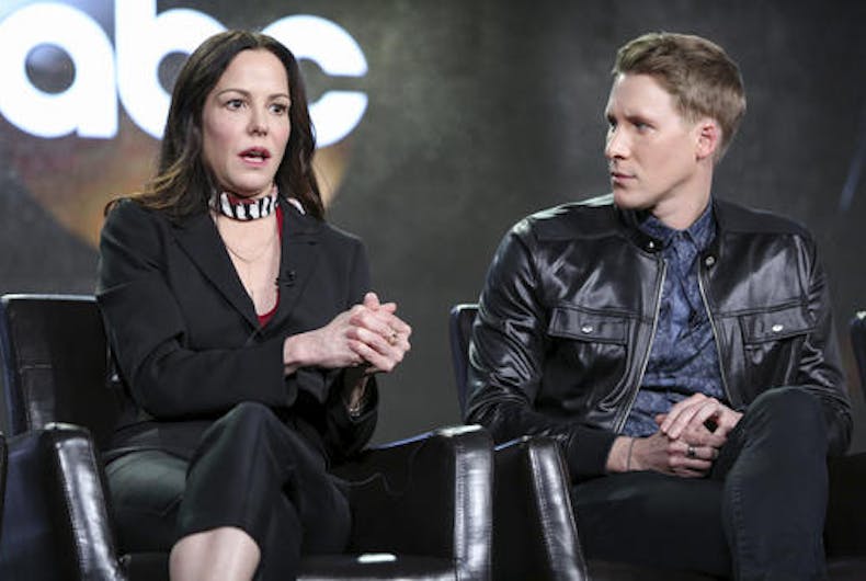 Mary-Louise Parker, Dustin Lance Black Dustin Lance Black: Trump will like my new gay rights miniseries