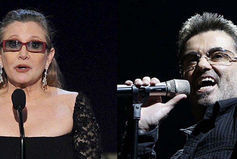 Carrie Fisher and George Michael Franklin Graham: Carrie Fisher & George Michael are in hell unless they repented