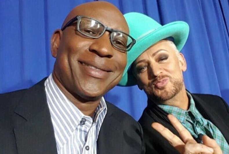 Boy George Eric Dickerson Boy George defends Melania Trump, says people should ‘remain positive’