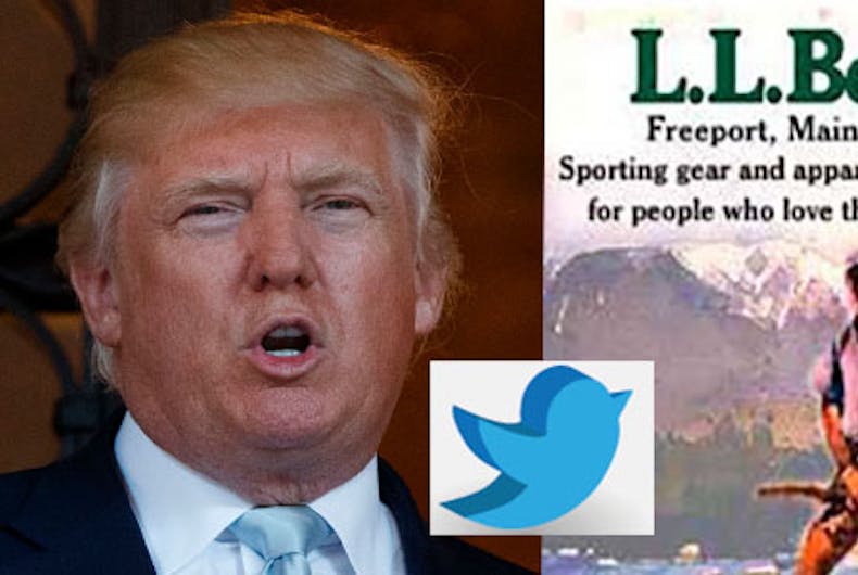 TrumpLLbean ‘Buy L.L. Bean:’ Will Donald Trump’s endorsement impact your buying habits?