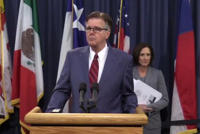 lt-gov-dan-patrick Texas introduces anti-transgender bathroom bill with quote from MLK, Jr.