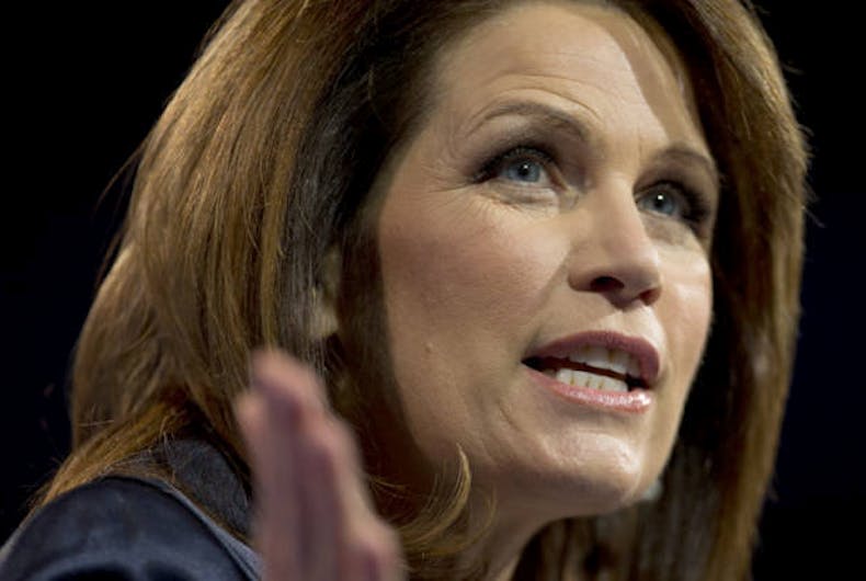 Michele Bachmann Michele Bachmann: Gays, Muslims, BLM are working together to bring down America