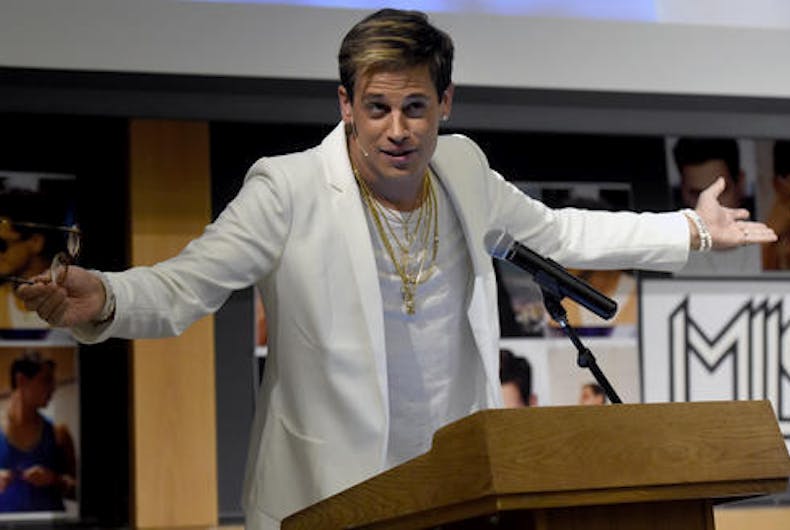Milo Yiannopoulos pushes back against reports of low book sales as ‘fake news’