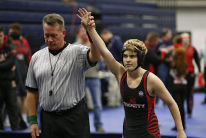 Transgender Wrestler Trans wrestler wins right to compete against other boys, but not at school