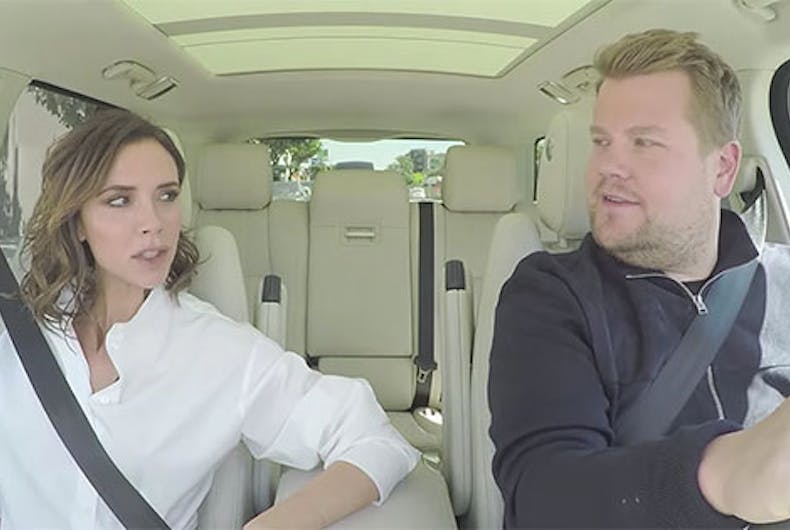 Carpool Karaoke takes us for a spin back to the Posh ’80s
