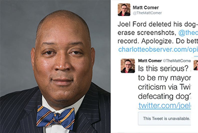 ford-poop-tweet Joel Ford dog pooping tweet
