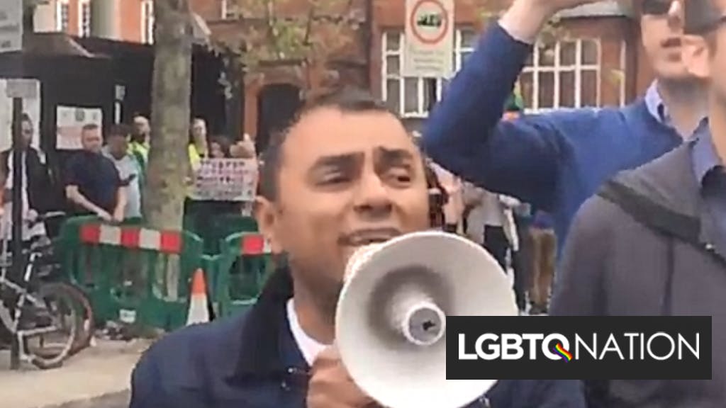 Hundreds Protest Outside Russian Embassy For Gay Men In