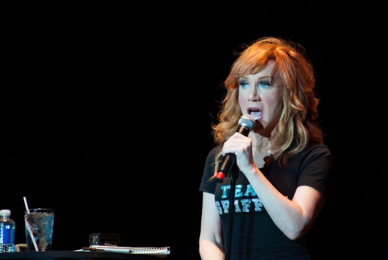 kathy-griffin CNN fires Kathy Griffin over gory Trump beheading stunt