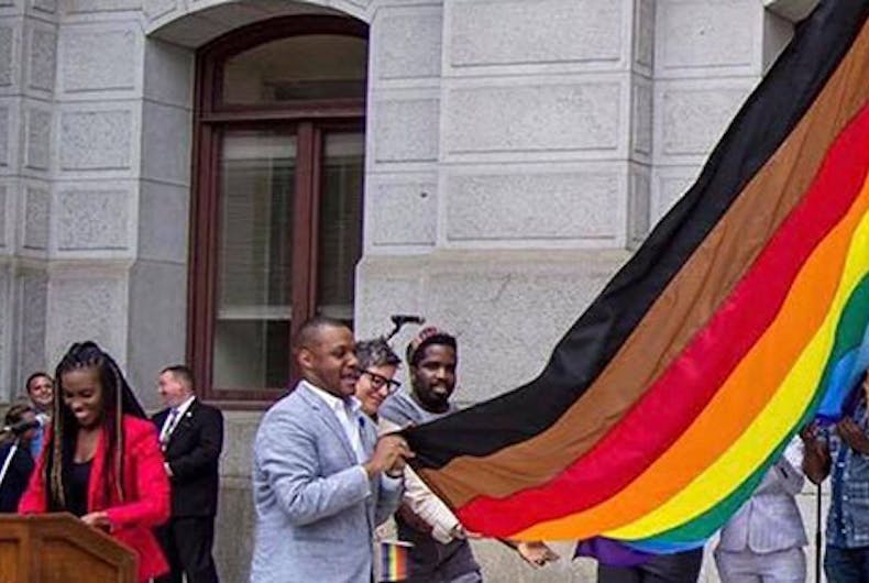 PhiladelphiaPrideFlag Black & brown stripes are the least of the problems in Philly’s Gayborhood