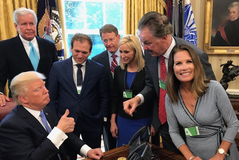 Trump-Bachmann-Pence-religious-right Trump faith leaders