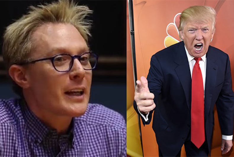 aiken-trump Clay Aiken Donald Trump