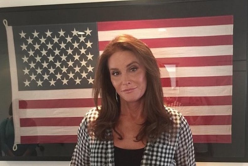 Caitlyn-Jenner-American-Flag-Instagram1 Caitlyn Jenner has been secretly lobbying Republicans on Capitol Hill & that’s a good thing