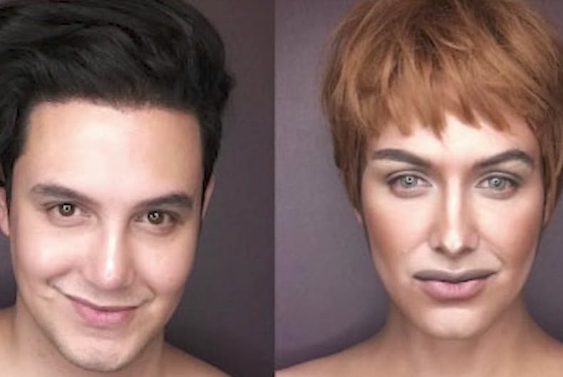 Ballesteros-Cersei Watch this male artist’s transformation into the women of Game Of Thrones