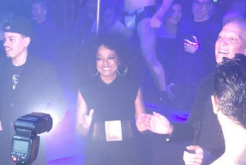 Diana Ross went out dancing in West Hollywood & the gays lost their freakin’ minds