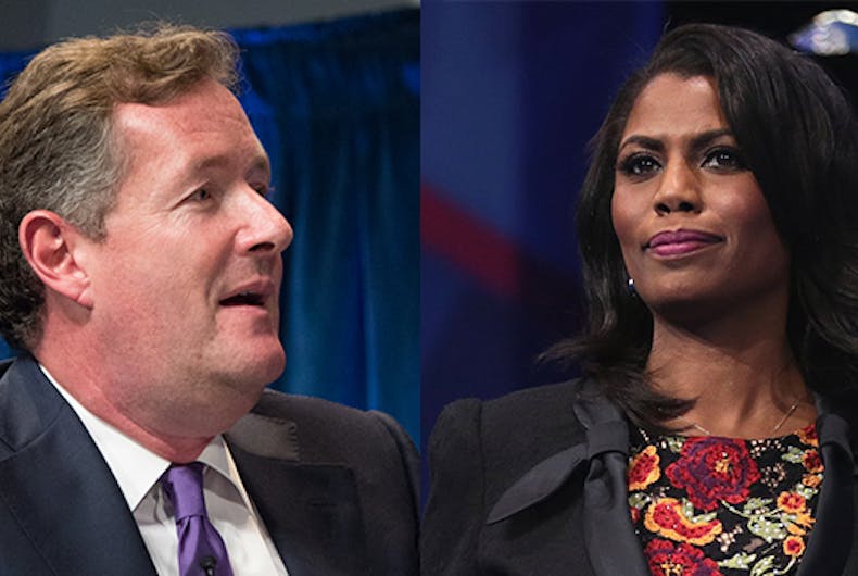 Piers-Morgan-Omarosa piers morgan omarosa