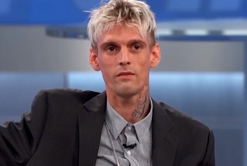 aaron carter goes back closet says he was aaron carter goes back closet says he was
