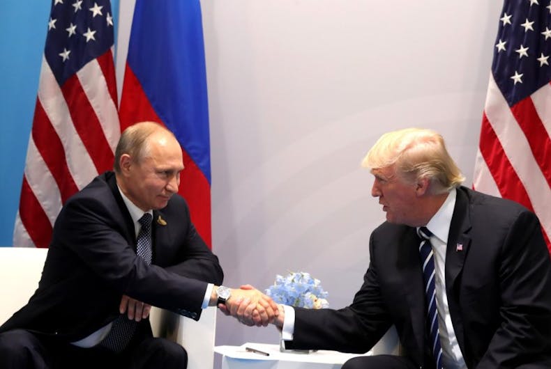 Vladimir-Putin-Donald-Trump Trump gave Putin the green light on LGBT persecution this week