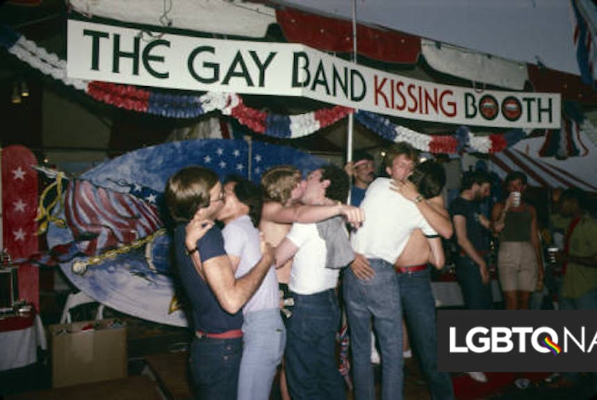 Pride In Pictures 1982 How Kissing Booths Brought Lgbtq Visibility To
