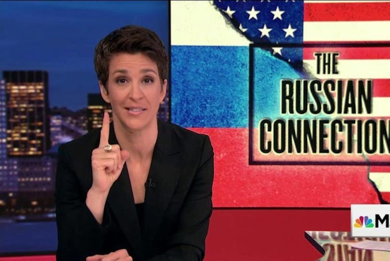 Rachel Maddow is now the most watched cable TV anchor in the nation