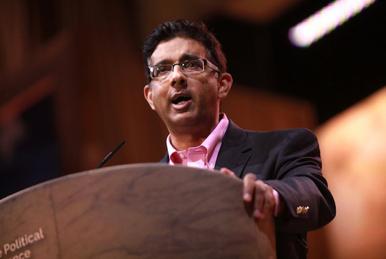 Dinesh-DSouza Anti-gay crackpot Dinesh D’Souza is the perfect choice for a Trump pardon