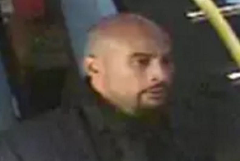 CCTV image of a suspect in a Central London homosphobic attack