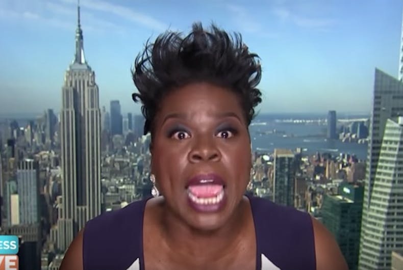 Leslie-Jones-surprised Leslie Jones got the surprise of her life when RuPaul invited her to appear on Drag Race.