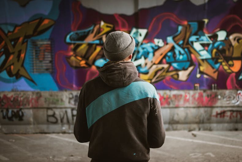 shutterstock_532188412 Hate-filled graffiti sparks college students to inspire us all with these responses