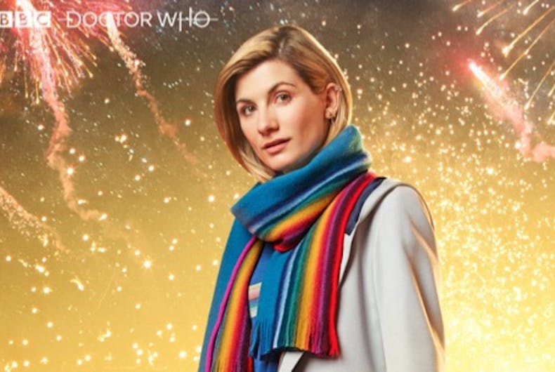 Doctor-Who-scarf-BBC Jodie Whittaker as Doctor Who