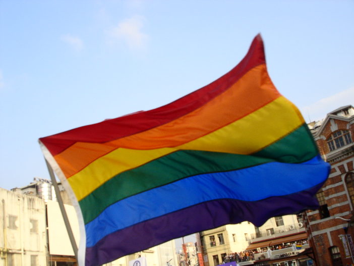 burning gay pride flag hate crime