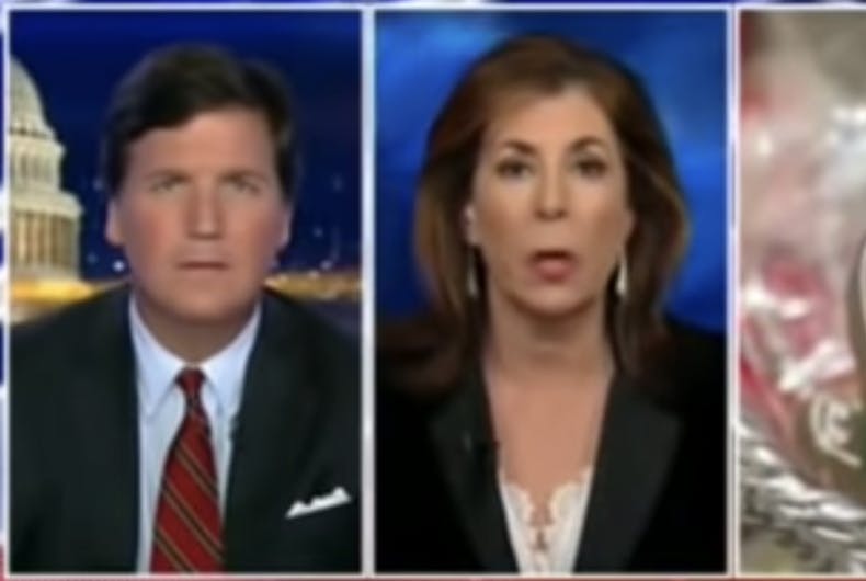 carlson-bruce-gingerbread Tucker Carlson, Tammy Broce, and a pair of Gingerbread Persons