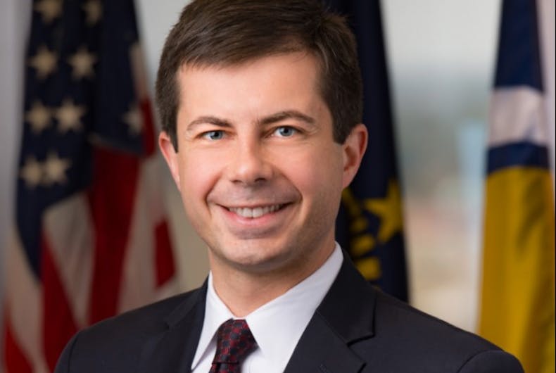Out presidential candidate Pete Buttigieg