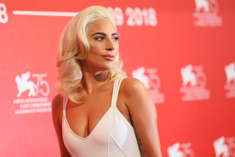 gaga-red-carpet Lady Gaga attends 'A Star Is Born' photocall during the 75th Venice Film Festival at Sala Casino on August 31, 2018