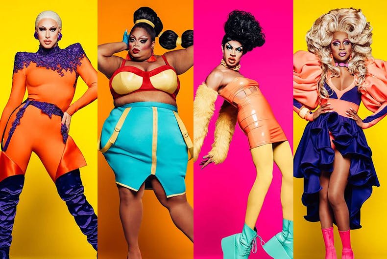 rpdr-season-11-final-four-vh1 The final four queens of Season 11: Brooke Lynn Hytes, Silky Nutmeg Ganache, Yvie Oddly, and A'Keria C. Davenport