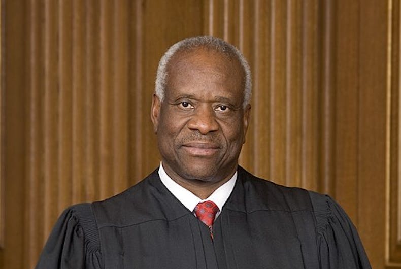 Clarence Thomas suggests the Supreme Court’s marriage equality ruling should be overturned