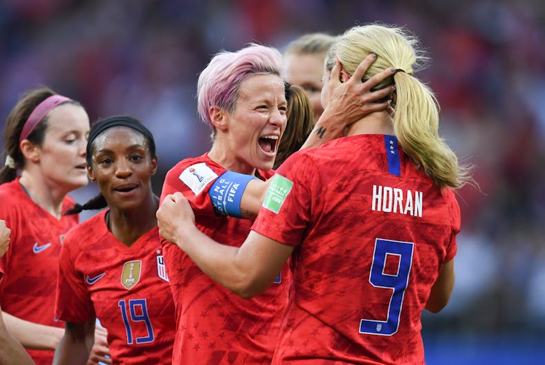 Megan Rapinoe, Women's World Cup, lesbian soccer players