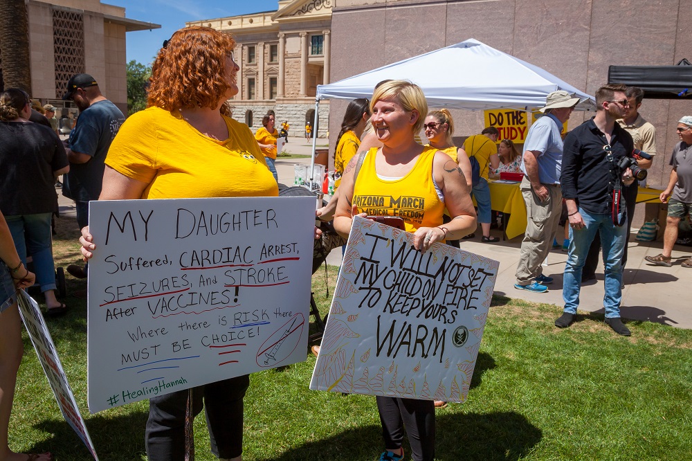 Anti-vaxx Protestors Say They’re The Next Civil Rights Activists ...