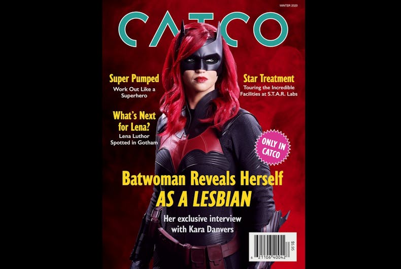 Batwoman-lesbian Batwoman came out in an interview with journalist Kara Danvers