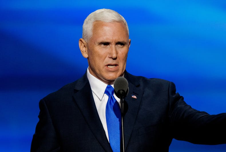 Mike Pence is waiting to take reign of the country. He has ...