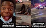 Three trans Instagram influencers attacked by a mob in LA as passersby laughed &#038; refused to help