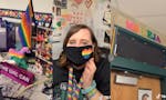This teacher was told to take down her Pride flag. Her gutsy response has gone viral.