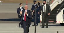 Video of Mike Pence prancing & clapping is going viral on Twitter